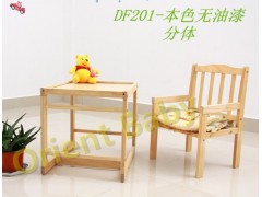 东方宝贝小囡DF201可调节多功能实木无漆儿童餐椅多省包邮图2