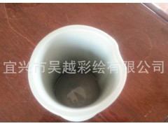 青瓷浮雕笔筒 陶瓷笔筒 商务礼品工艺品图3