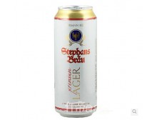 斯蒂芬布朗白啤酒 德国原装进口 500ml 听装 夏季畅饮啤酒饮品