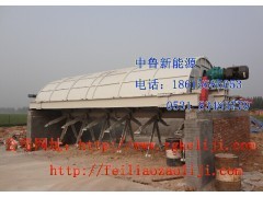 翻抛机 垃圾翻抛机 鸡粪翻抛机 翻抛机厂家直销—济南中鲁能源图1