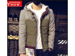 依柱香2015韩版棉衣男外套 短款男士冬装加厚棉服大码男装棉袄潮图2