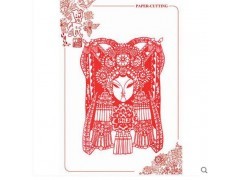 京剧脸谱艺术剪纸画刻纸中国特色手工艺礼品客厅家居装饰画 促销图2
